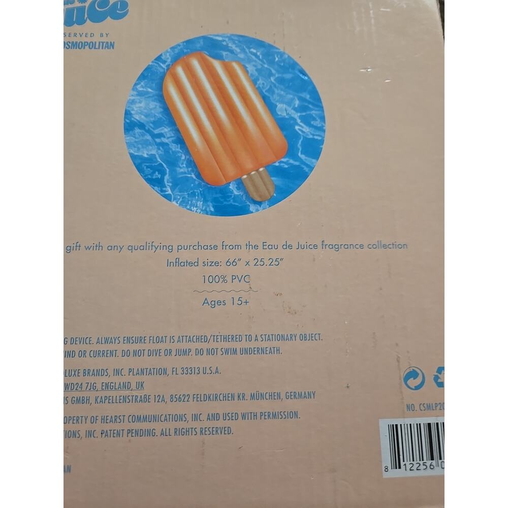 Popsicle Pool Float Served by Cosmopolitan Orange - Picture 2 of 3